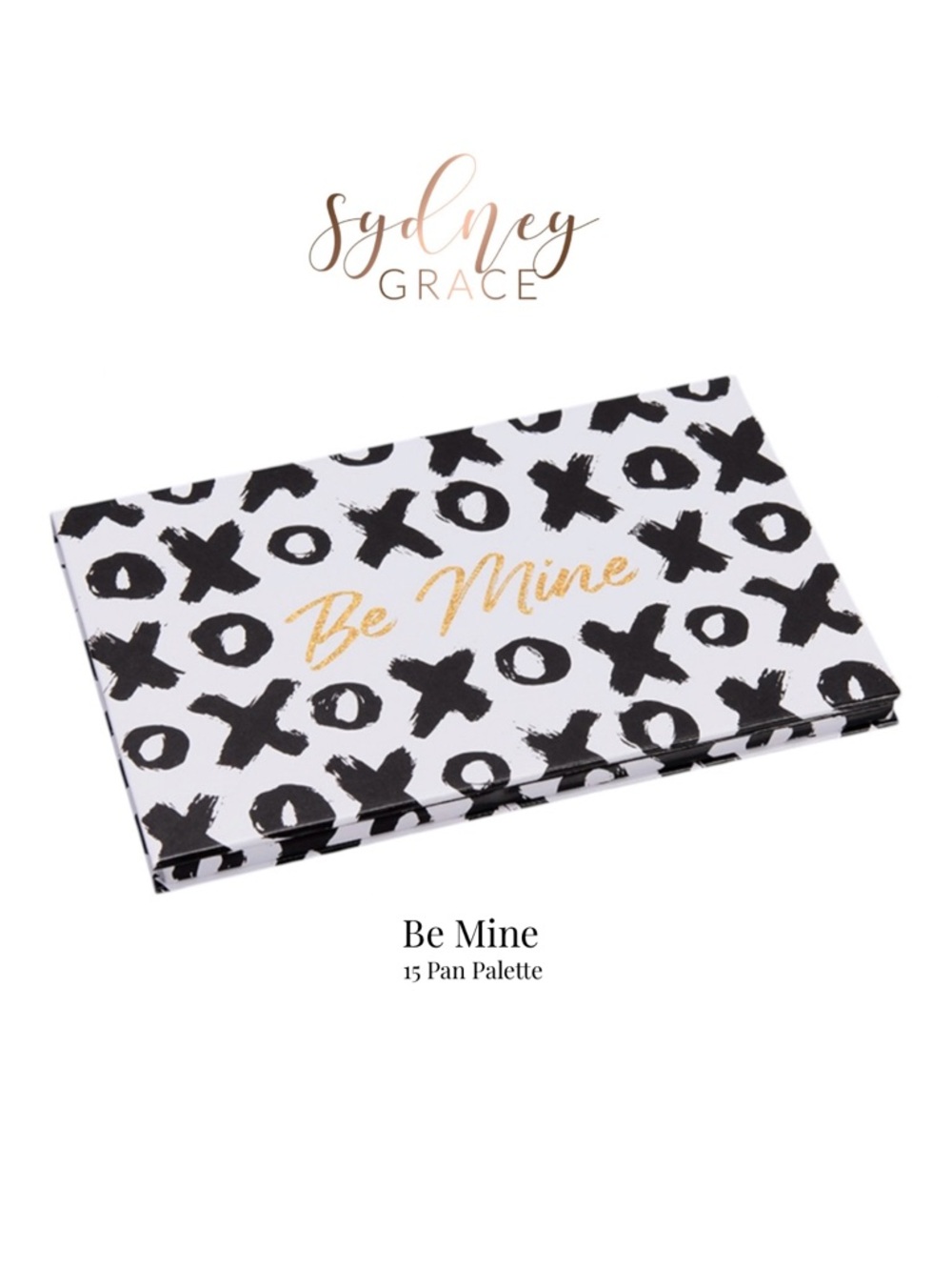 Sydney Grace Be Mine Eyeshadow Palette 15 Pan Light Version NWT